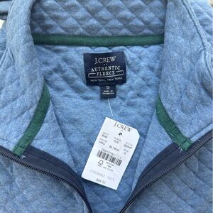 J. Crew Kids Heather Blue Quilted Puffer Jacket